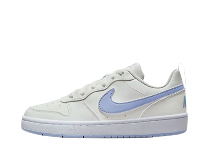 NIKE COURT BOROUGH LOW RECRAFT GS ‘SUMMIT WHITE COBALT BLISS’