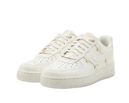 NIKE AIR FORCE 1 ‘07 LX ‘MINI SWOOSH - METALLIC GOLD’