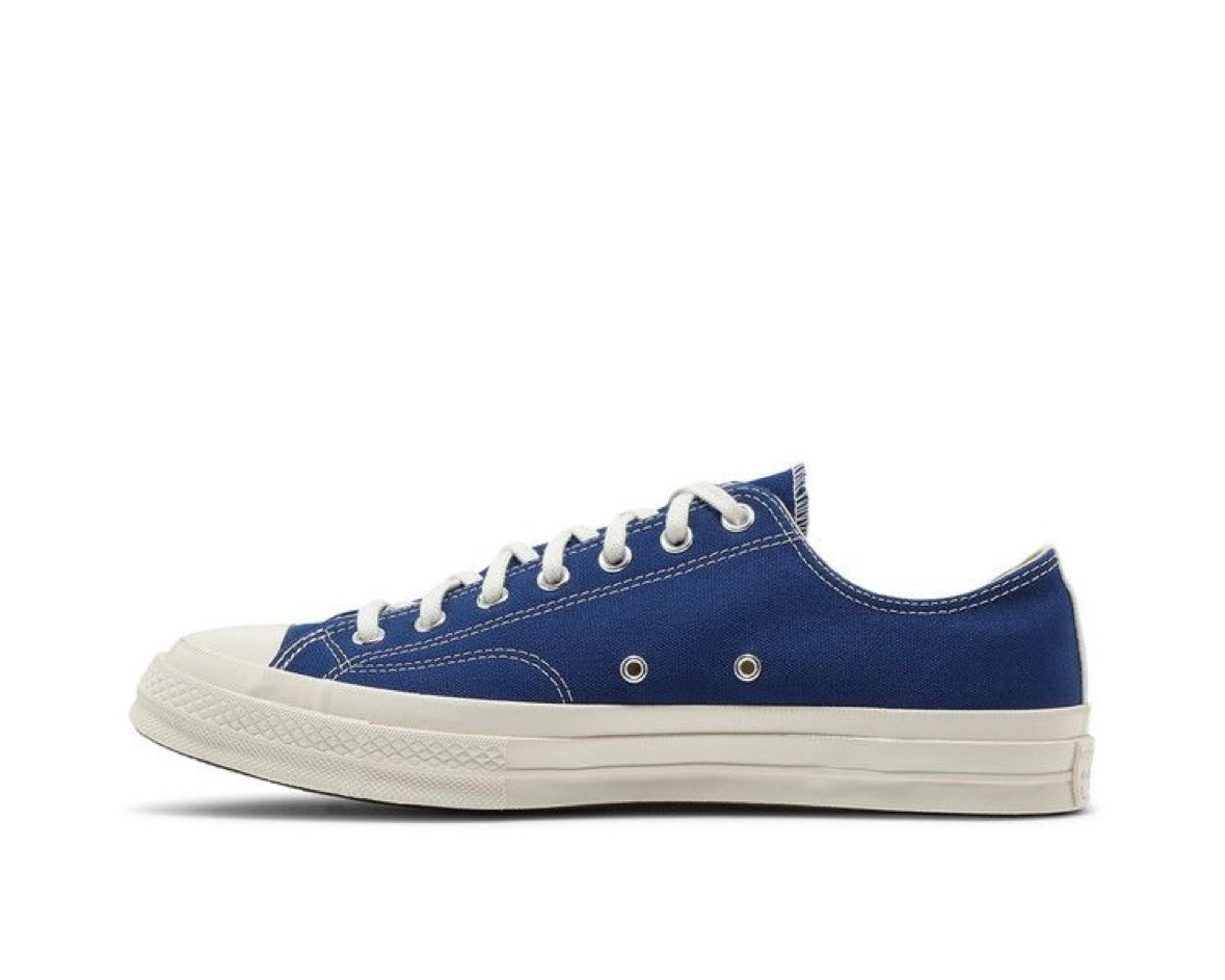 COMME DES GQRCONS PLAY X CHUCK 70 LOW ‘BLUE QUARTZ’