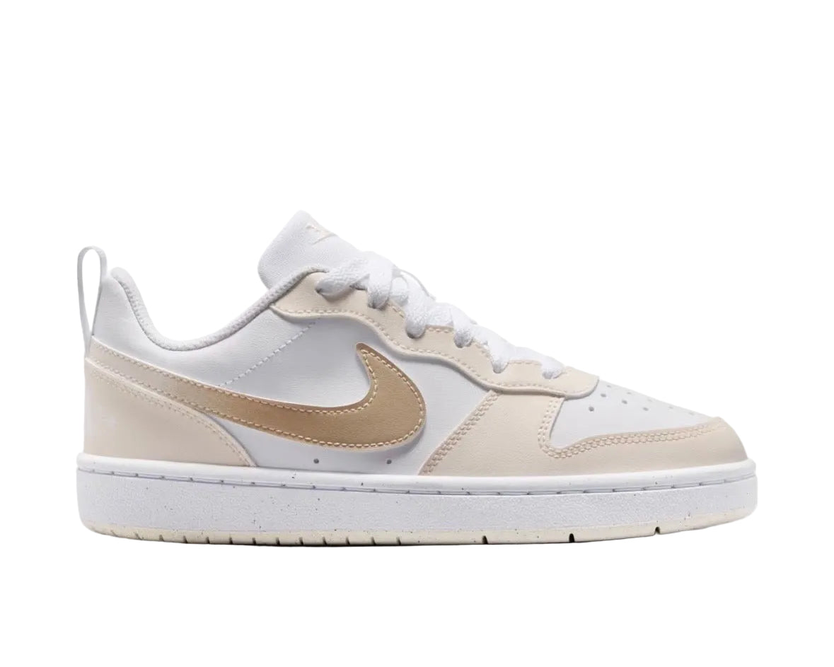 NIKE COURT BOROUGH LOW GS ‘WHITE CHALK SIMMER’