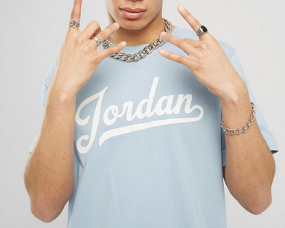JORDAN FLIGHT MVP LIGHT BLUE T-SHIRT