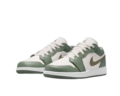 AIR JORDAN 1 LOW GS ‘VINTAGE LICHEN SUMMIT WHITE’