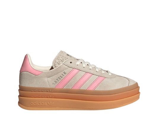 ADIDAS GAZELLE BOLD J ‘BEIGE SEMI PINK SPARK’