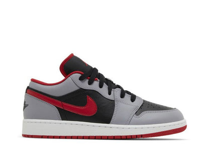 AIR JORDAN 1 LOW GS ‘CEMENT FIRE RED’