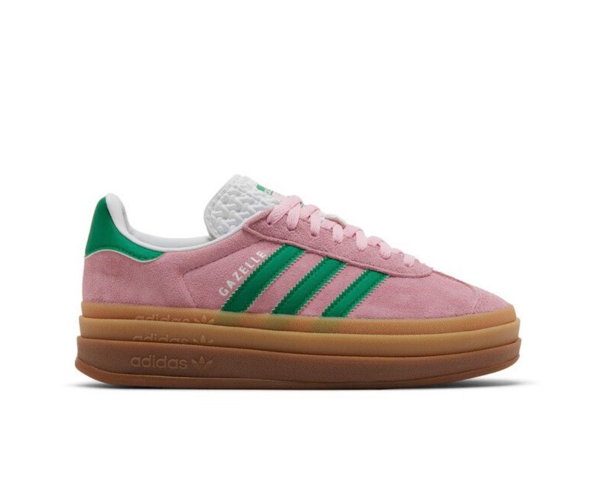 ADIDAS GAZELLE BOLD ‘TRUE PINK GREEN’