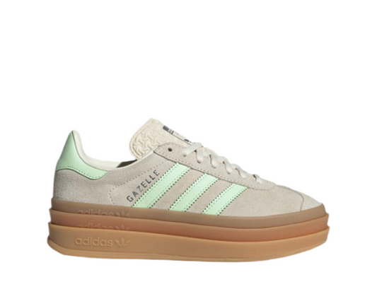 ADIDAS GAZELLE BOLD J ‘CREAM GREEN’
