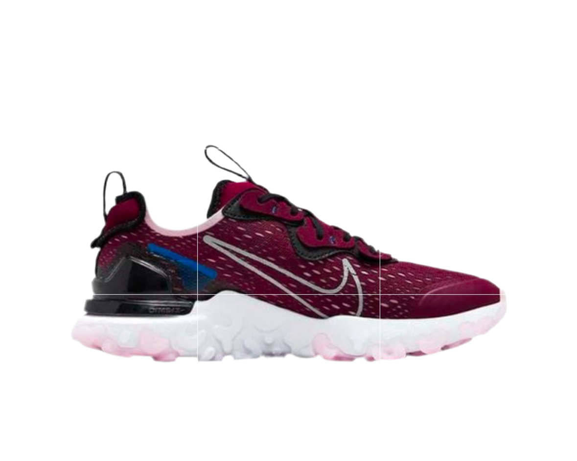 NIKE REACT VISION GS ‘BURGUNDY’