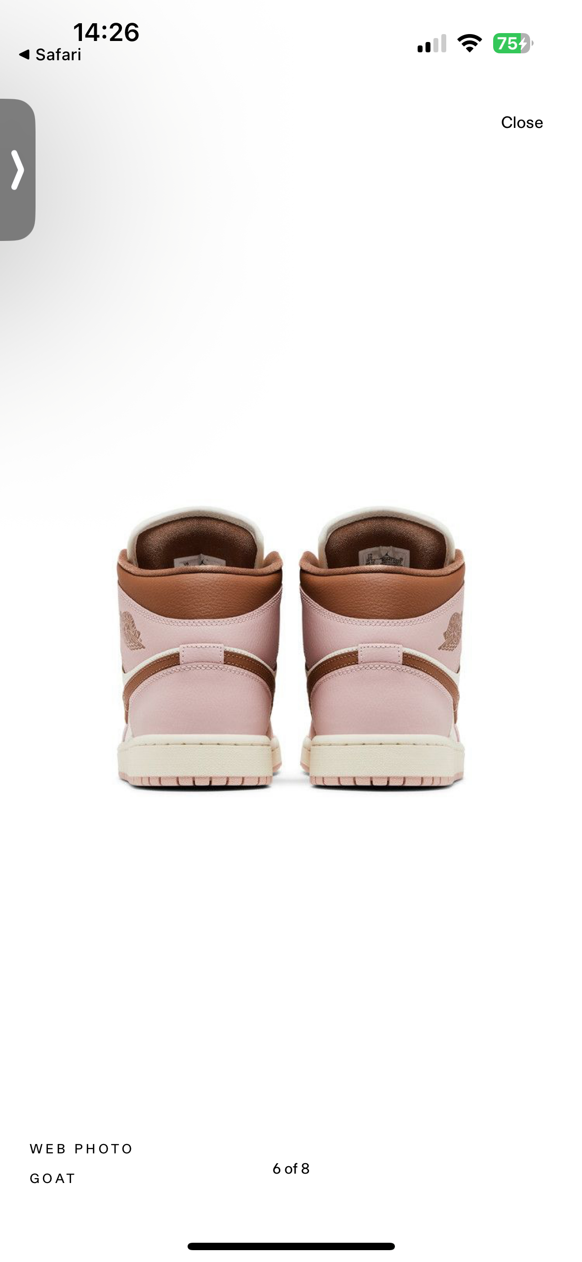 AIR JORDAN 1 MID ‘PINK OXFORD’