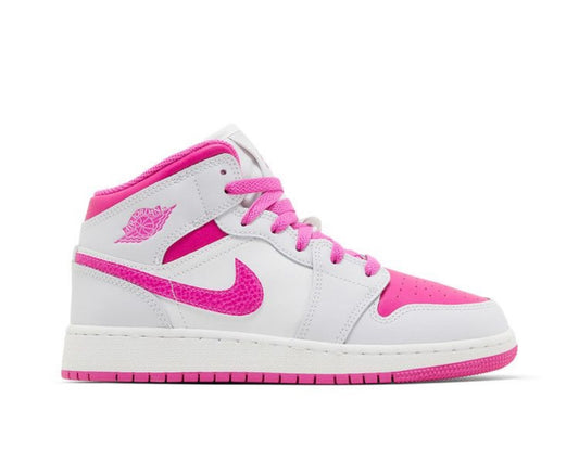 AIR JORDAN 1 MID GS ‘FIRE PINK’