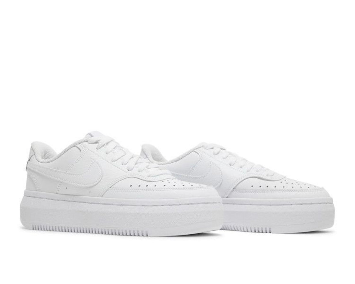 NIKE COURT VISION ALTA ‘TRIPLE WHITE’