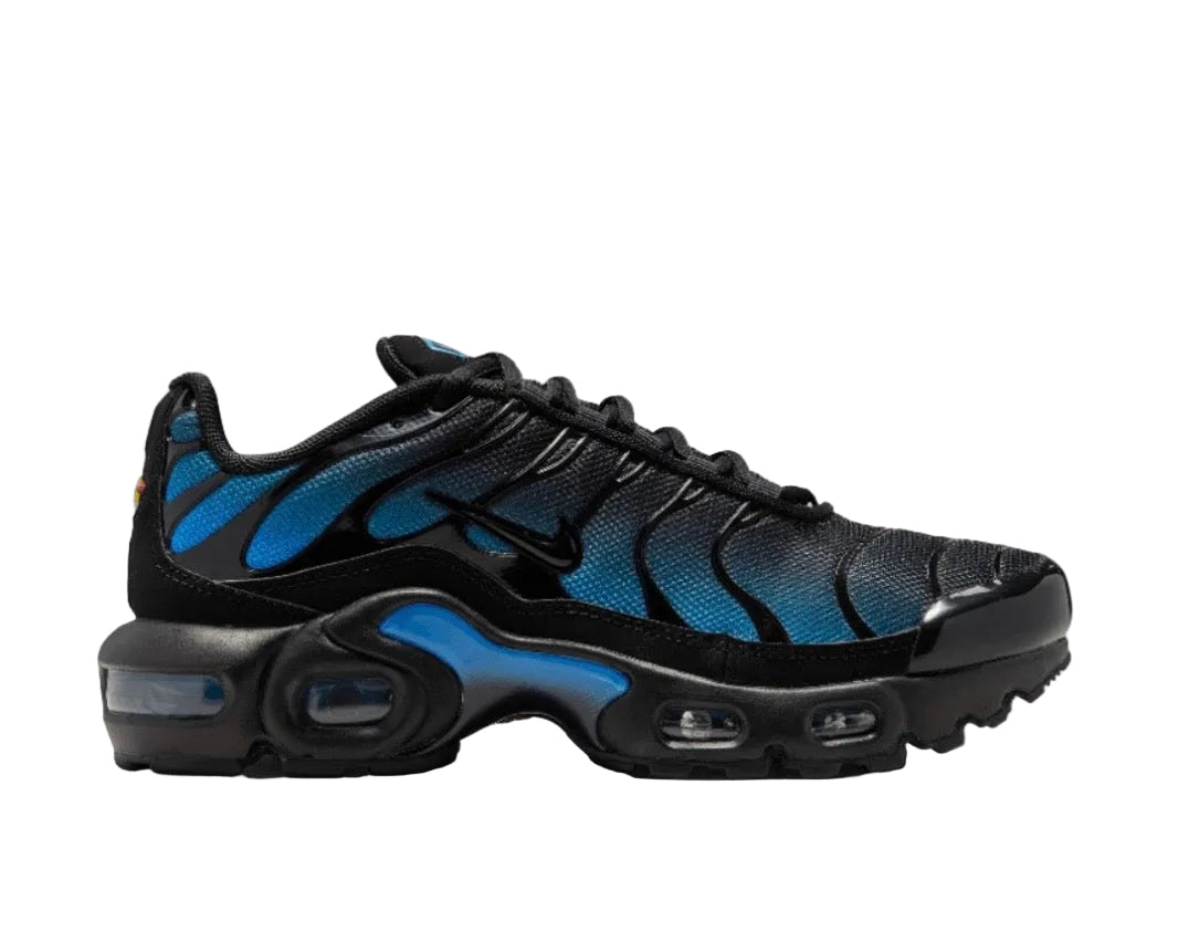 NIKE AIR MAX PLUS TN GS ‘BLACK BLUE CRYSTAL’