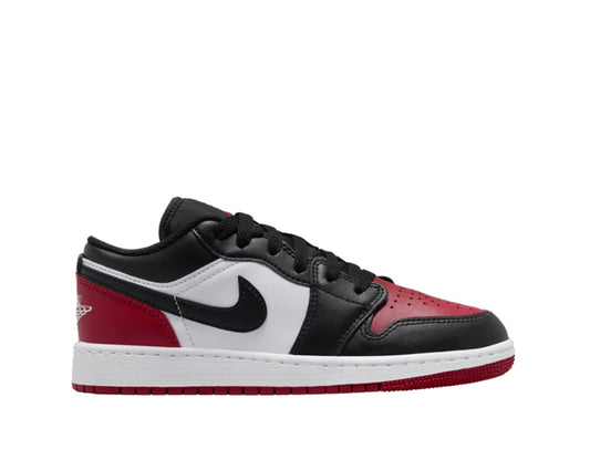 AIR JORDAN 1 LOW GS ‘BRED TOE 2.0’