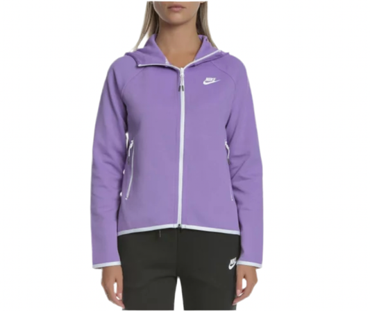 NIKE SPORTSWEAR EMNS TECH FLEECE HOODIE ‘PURPLE’