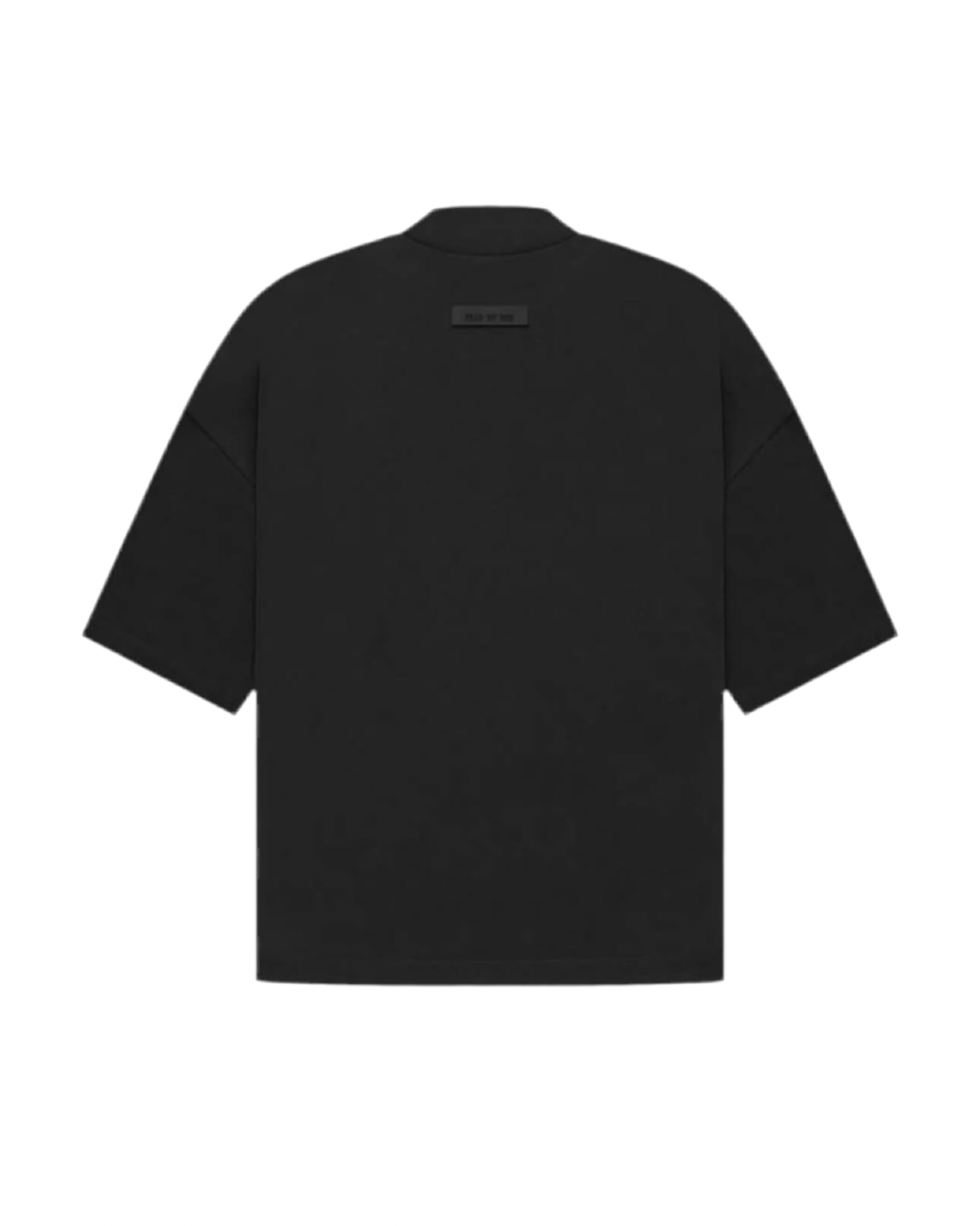 FEAR OF GOD ESSENTIALS CREWNECK T-SHIRT ‘JET BLACK’