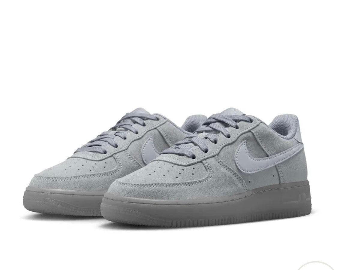 NIKE AIR FORCE 1 LV8 GS ‘WOLF GREY SUEDE’