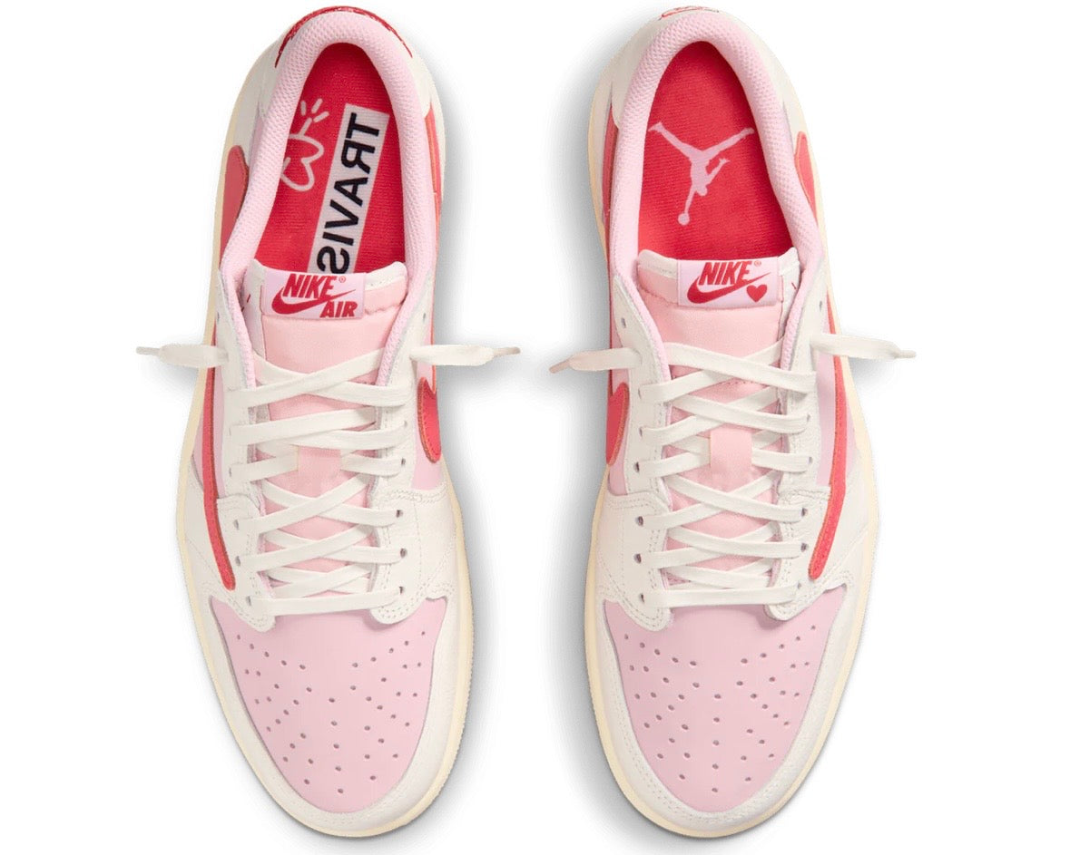 AIR JORDAN 1 RETRO LOW OG SP TRAVIS SCOTT ‘TROPICAL PINK’