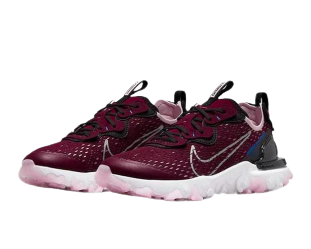 NIKE REACT VISION GS ‘BURGUNDY’