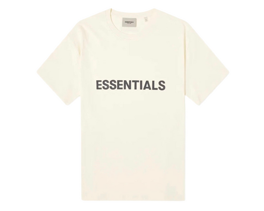 FEAR OF GOD ESSENTIALS BOXY T-SHIRT ‘BUTTER CREAM’ (SS20)