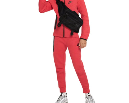 NIKE SPORTSWEAR TECH FLEECE JOGGERS ‘LIGHT UNIVERSITY RED’
