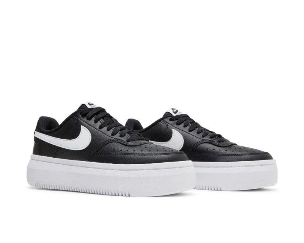 NIKE COURT VISION ALTA ‘BLACK WHITE’