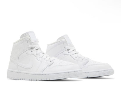 AIR JORDAN 1 MID ‘TRIPLE WHITE’