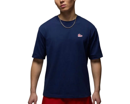 JORDAN ‘JORDAN 1 SNEAKER PATCH’ T-SHIRT ‘NAVY’