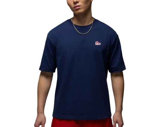 JORDAN ‘JORDAN 1 SNEAKER PATCH’ T-SHIRT ‘NAVY’