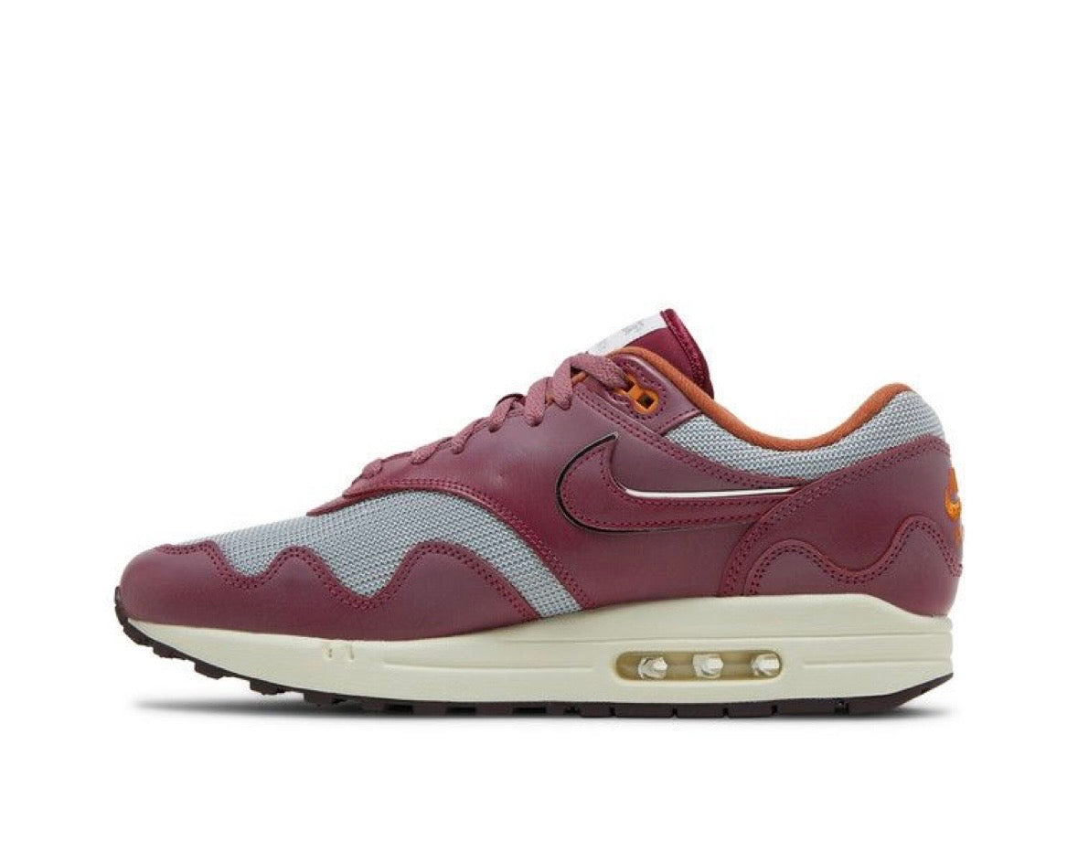PATTA X NIKE AIR MAX 1 ‘RUSH MAROON’