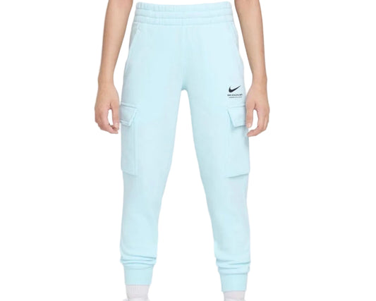 NIKE SPORTSWEAR FLEECE CARGO JOGGERS ‘BABY BLUE’