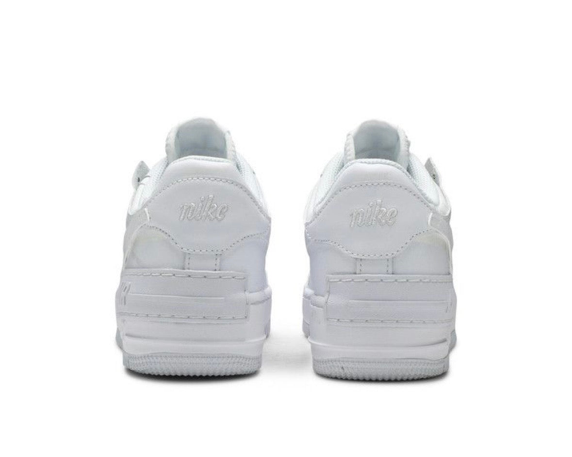 NIKE AIR FORCE 1 SHADOW ‘TRIPLE WHITE’