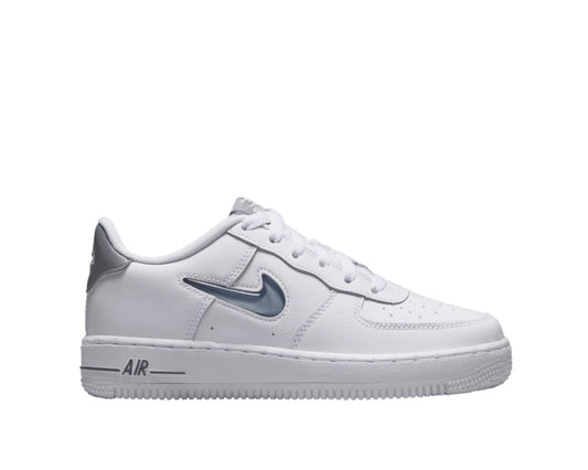 NIKE AIR FORCE 1 JEWEL GS ‘WHITE SMOKE GREY’