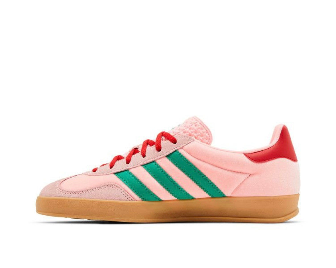 ADIDAS GAZELLE INDOOR ‘GLOW PINK COURT GREEN’