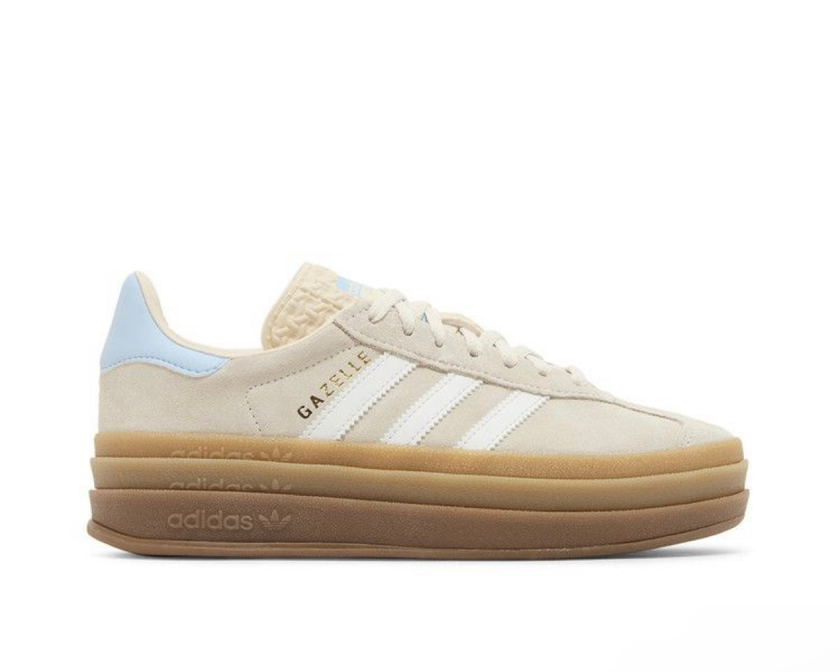 ADIDAS GAZELLE BOLD J ‘WONDER WHITE’