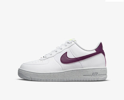 NIKE AIR FORCE 1 NN CRATER GS ‘WHITE SANGRIA’