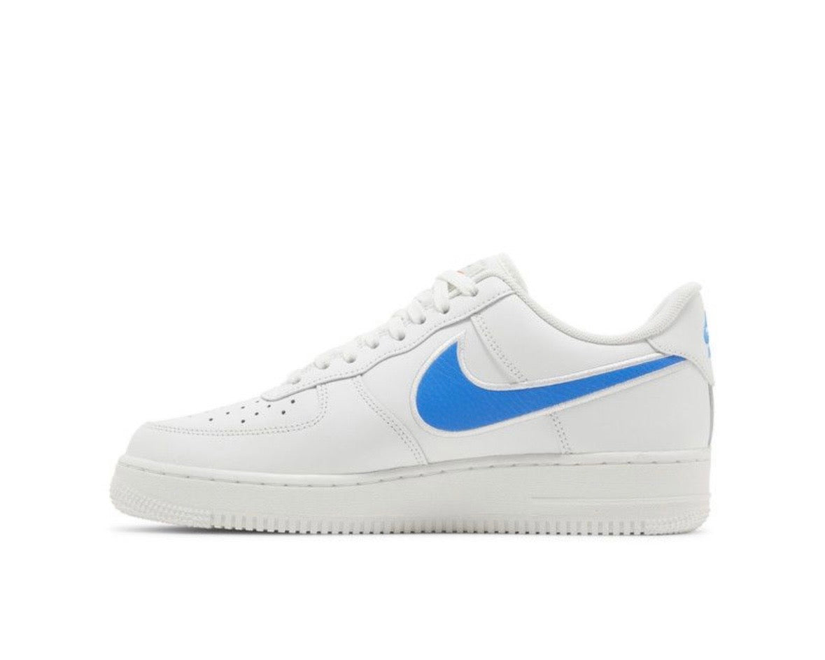 NIKE AIR FORCE 1 ‘07 ‘BLUE LABEL - WHITE PHOTO BLUE’