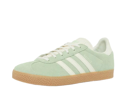 ADIDAS GAZELLE ‘LIGHT GREEN WONDER WHITE’