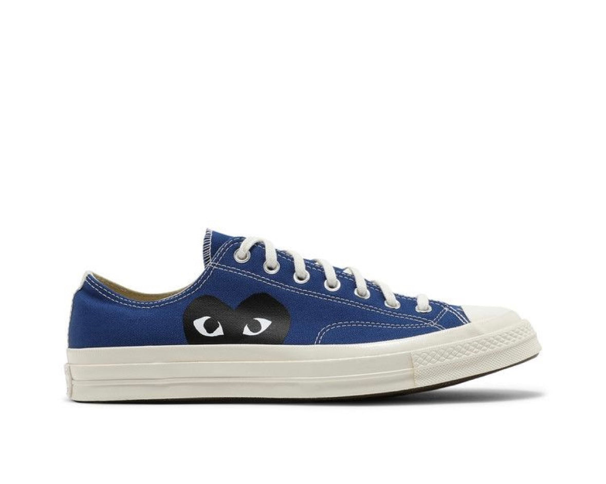 COMME DES GQRCONS PLAY X CHUCK 70 LOW ‘BLUE QUARTZ’