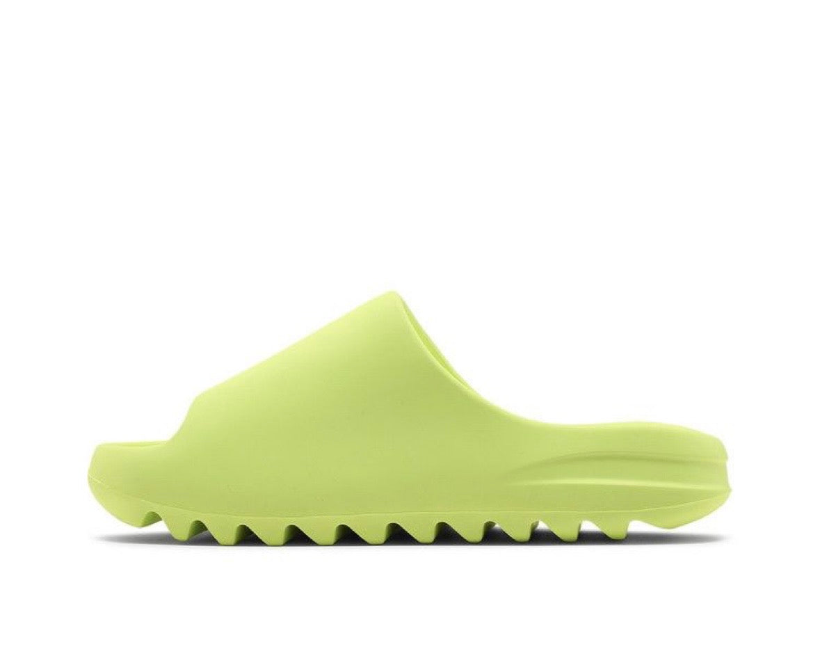 ADIDAS YEEZY SLIDES ‘GLOW GREEN’