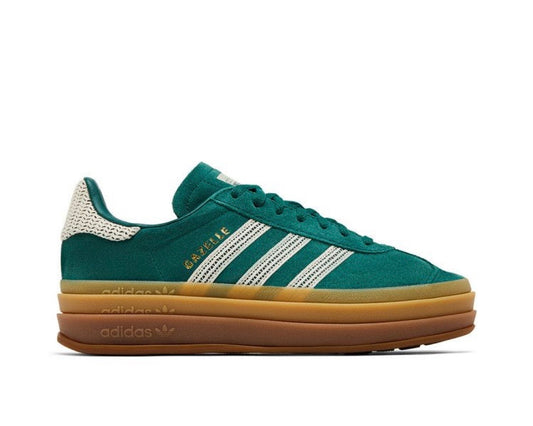 ADIDAS GAZELLE BOLD ‘CROCHET PACK -COLLEGIATE GREEN’