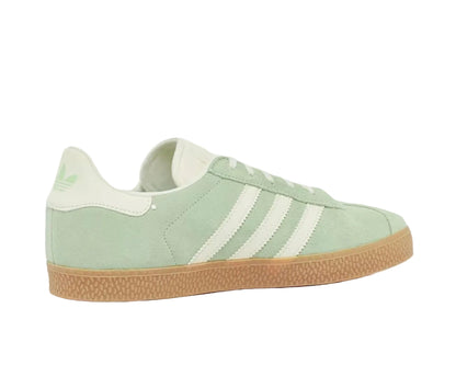 ADIDAS GAZELLE ‘LIGHT GREEN WONDER WHITE’