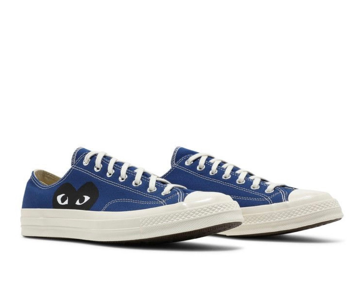 COMME DES GQRCONS PLAY X CHUCK 70 LOW ‘BLUE QUARTZ’