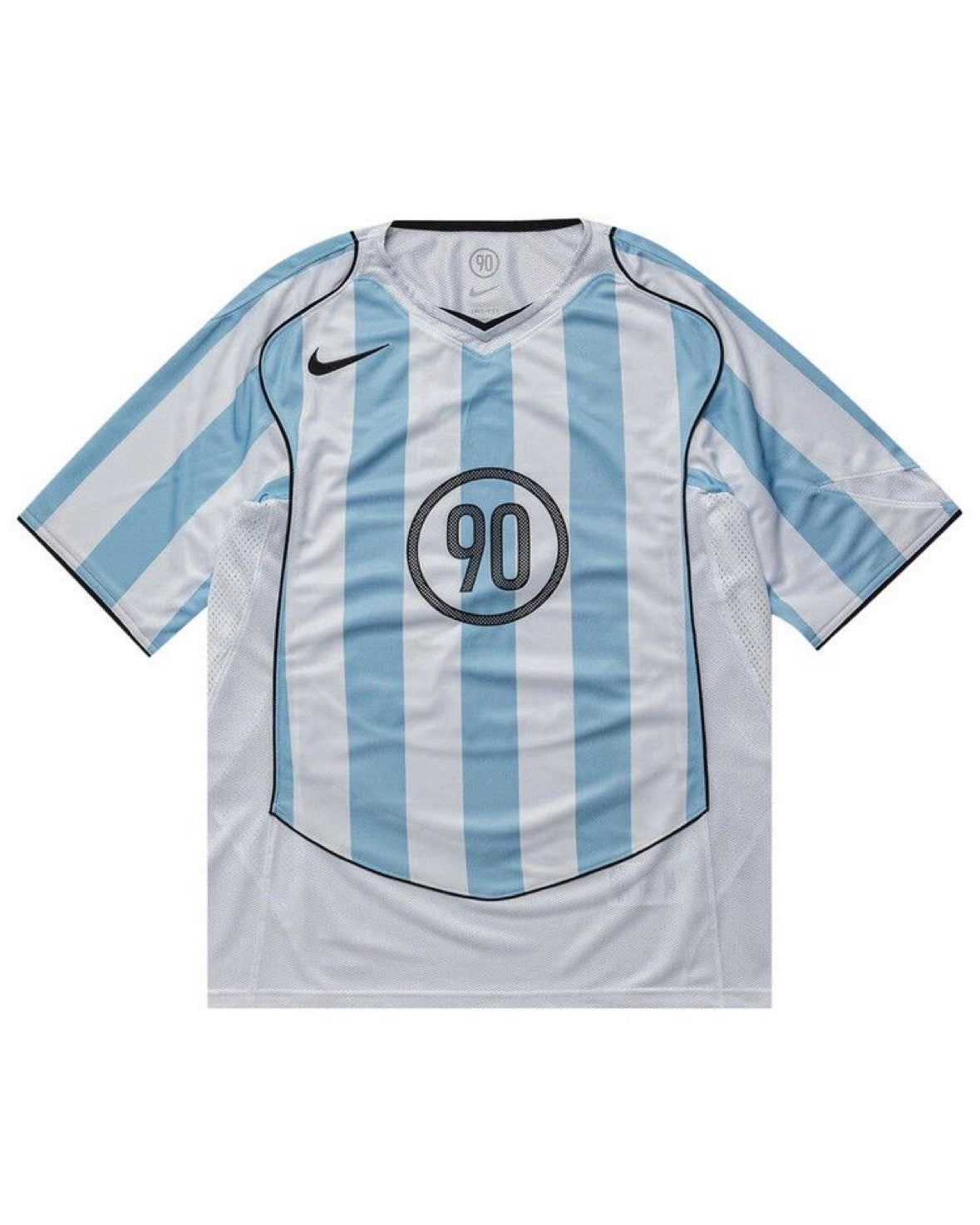 NIKE T90 DRI-FIT SOCCER JERSEY ‘PSYCHIC BLUE WHITE BLACK’