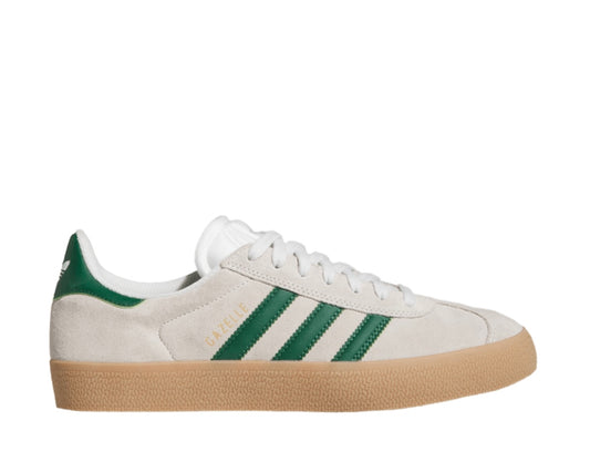 ADIDAS GAZELLE ADV ‘CRYSTAL WHITE GREEN GUM’