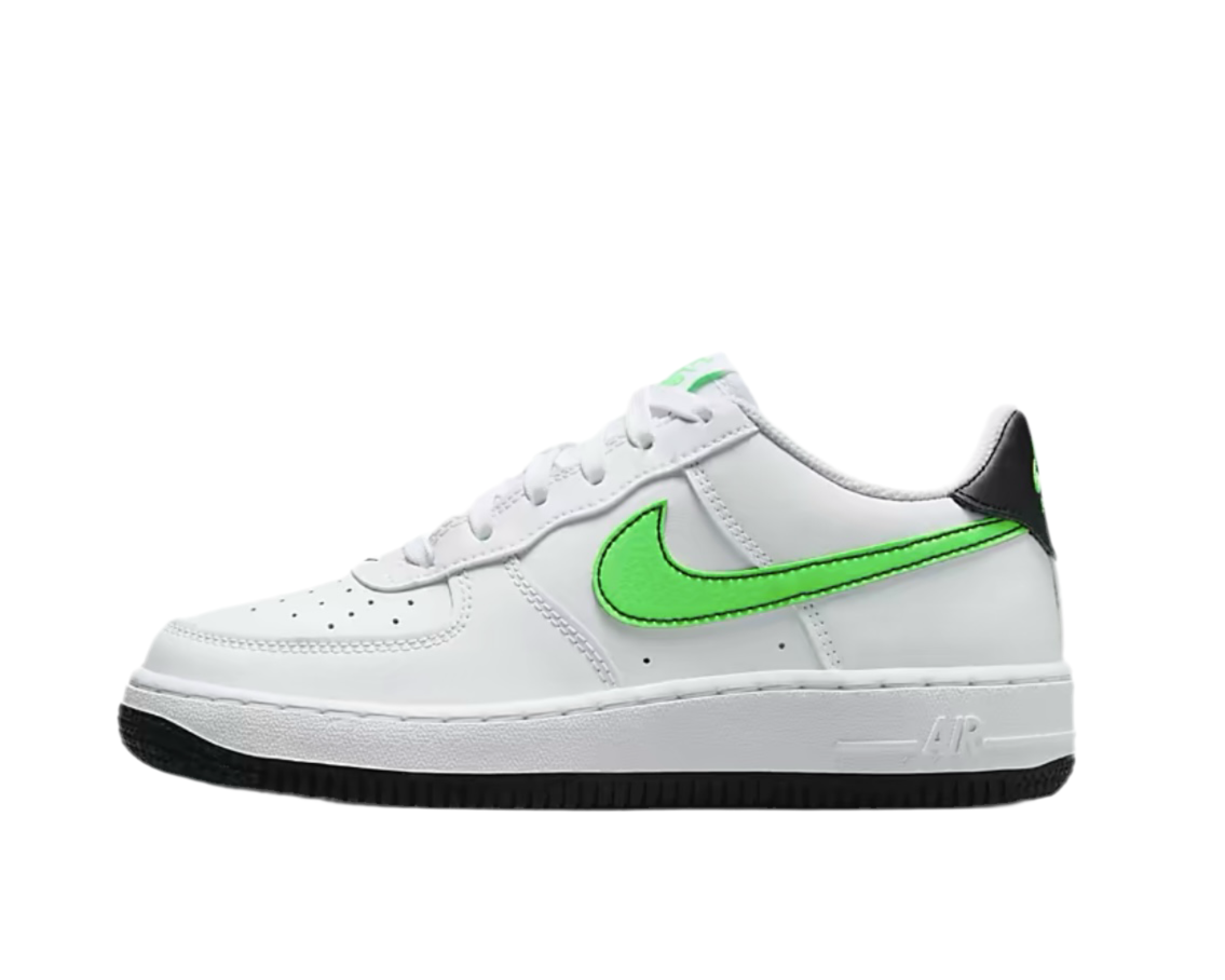 NIKE AIR FORCE 1 GS ‘WHITE GREEN STRIKE’