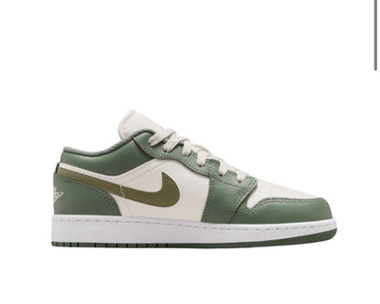AIR JORDAN 1 LOW GS ‘VINTAGE LICHEN SUMMIT WHITE’