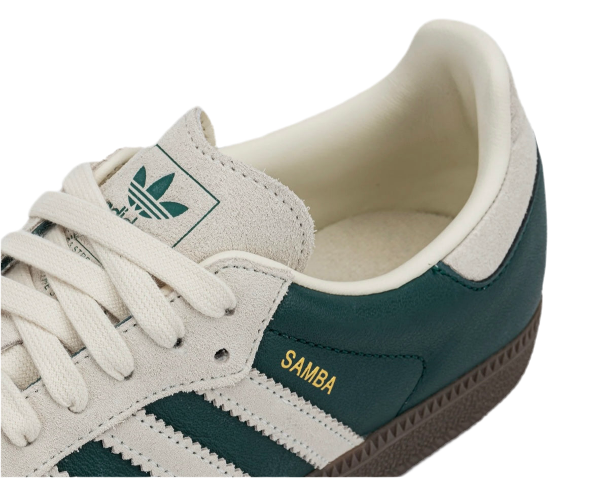 ADIDAS SAMBA OG ‘COLLEGIETE GREEN CREAM WHITE’