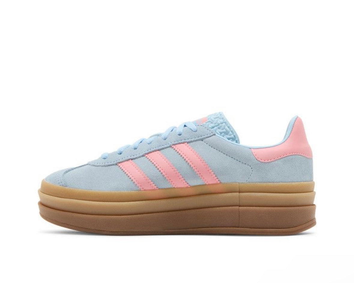 ADIDAS GAZELLE BOLD J ‘CLEAR SKY SEMI PINK SPARK’