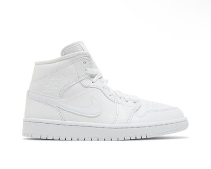 AIR JORDAN 1 MID ‘TRIPLE WHITE’