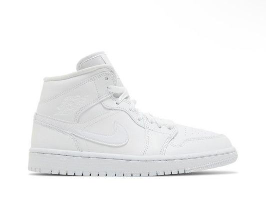 AIR JORDAN 1 MID ‘TRIPLE WHITE’
