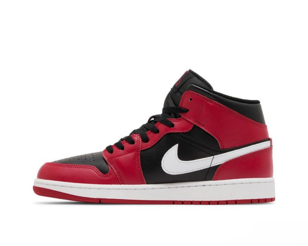 AIR JORDAN 1 MID ‘GYM RED BLACK WHITE’